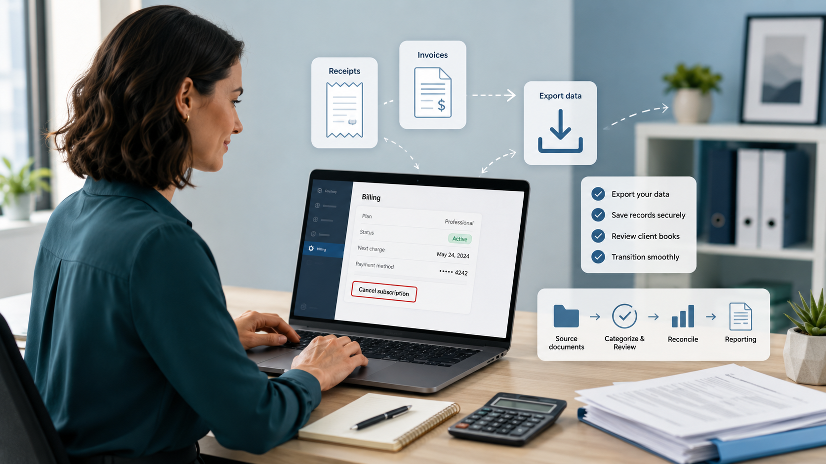 How to Cancel a Dext Subscription Without Disrupting Client Bookkeeping - feature image