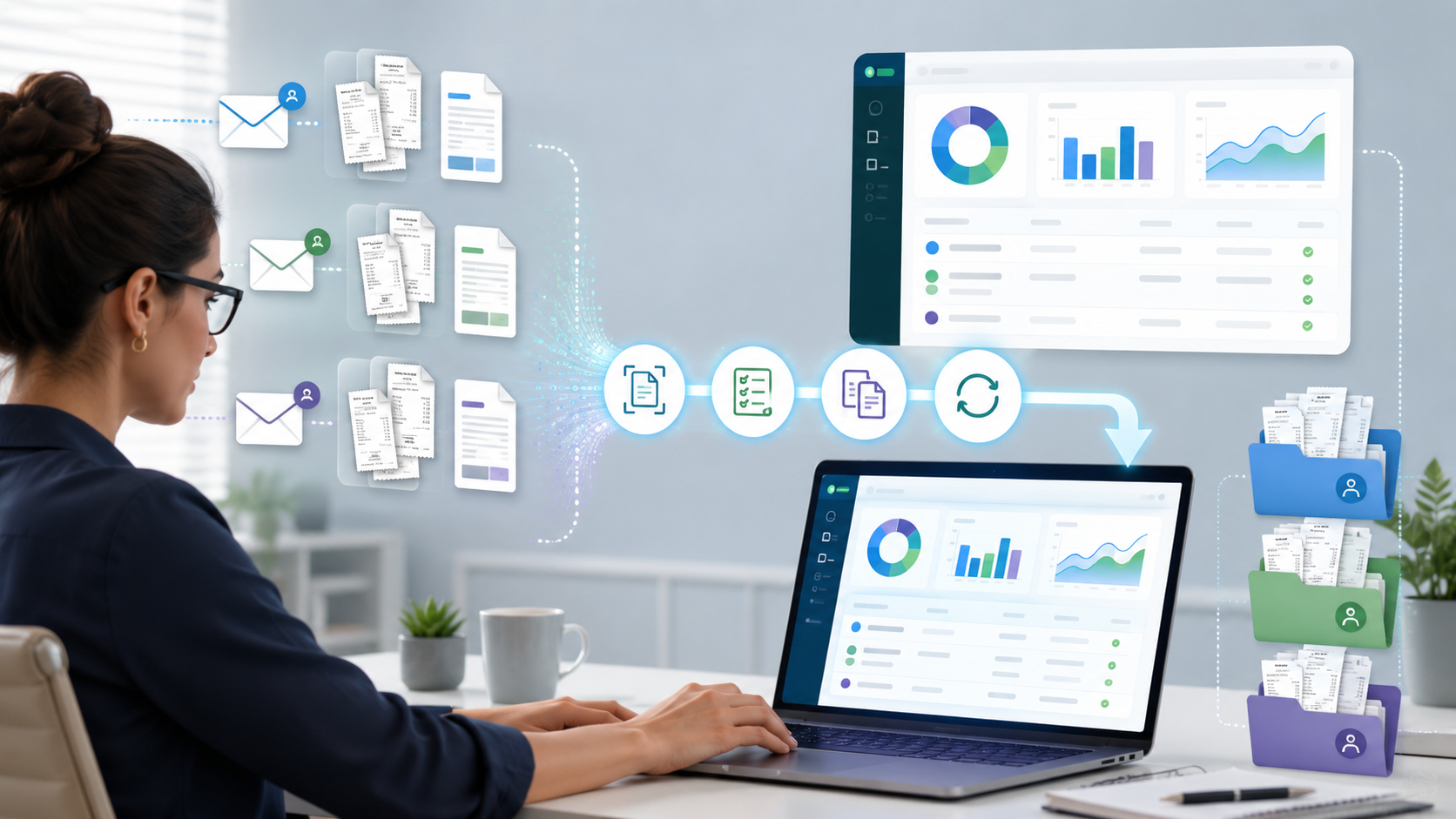 How to Email Receipts to QuickBooks Online - feature image