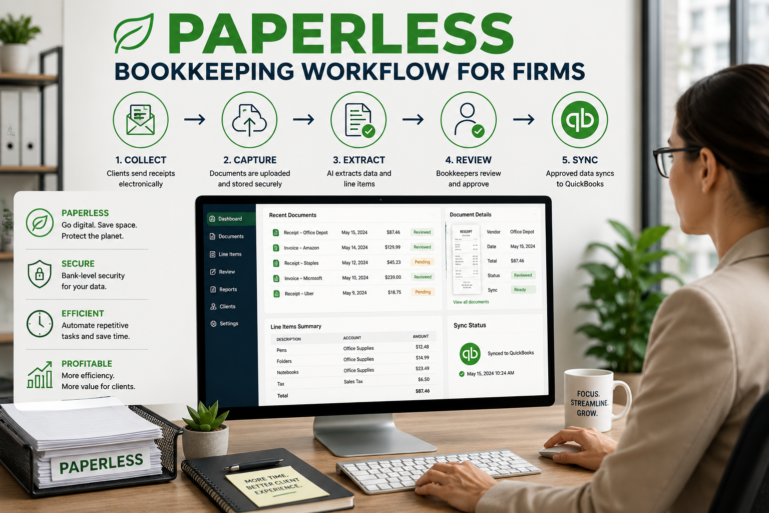 Paperless Bookkeeping Workflow for Firms - feature image