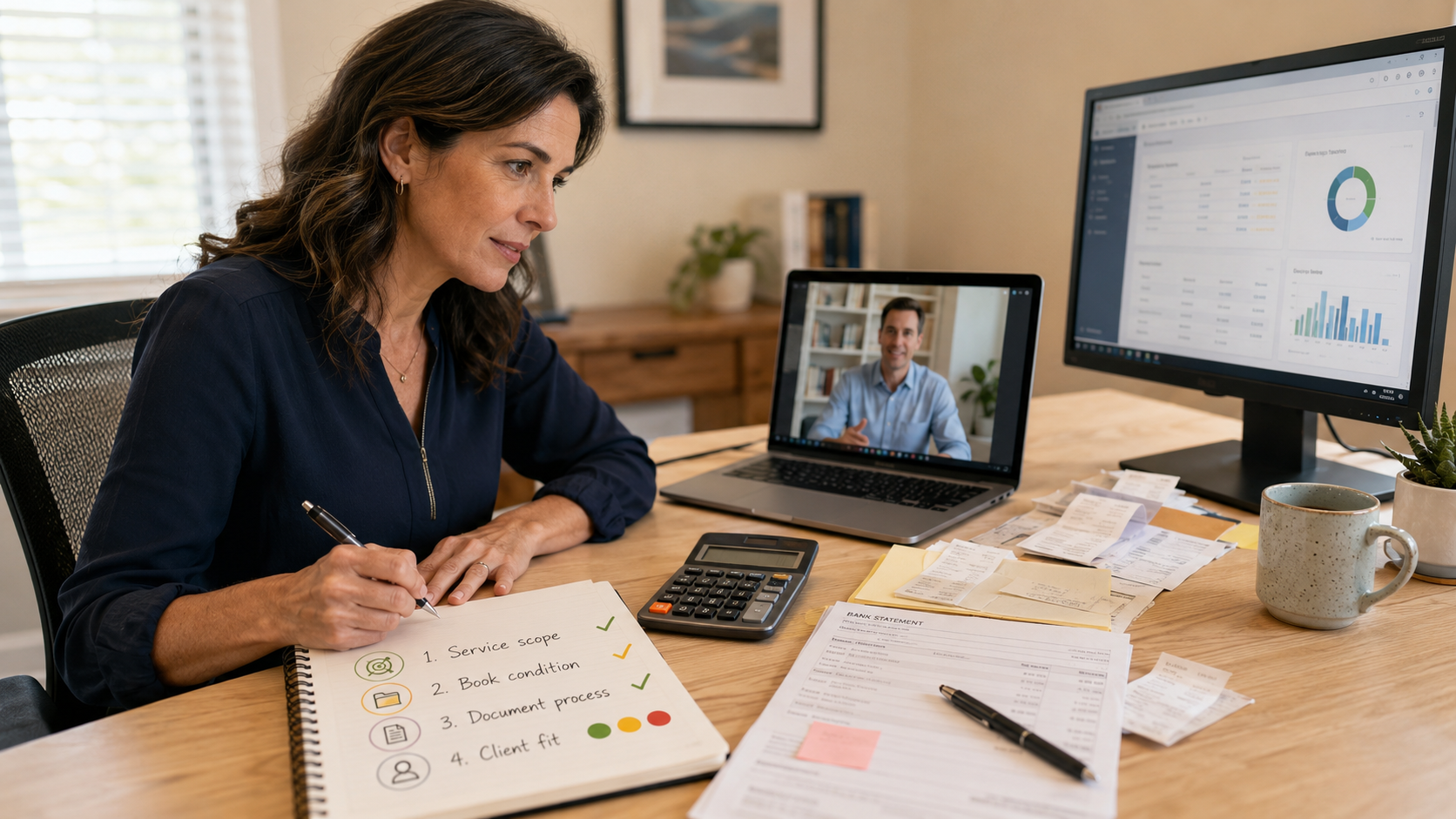 Questions Every Bookkeeper Should Ask New Clients - feature image