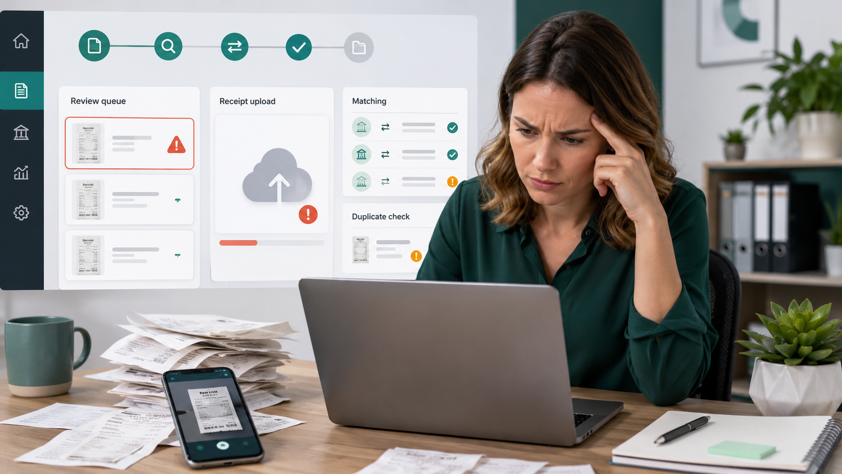 QuickBooks Receipt Capture Not Working? Common Causes and Fixes for Bookkeepers - feature image